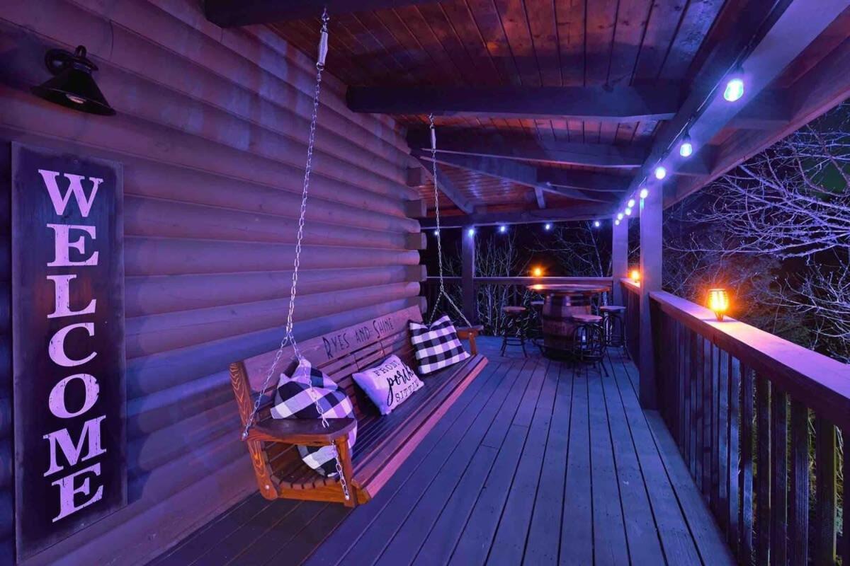 Ryes And Shine Bootlegger'S Cabin! Hot Tub* Pool* Arcade* Billiards *Ev * Pet Friendly سيفيرفيل المظهر الخارجي الصورة