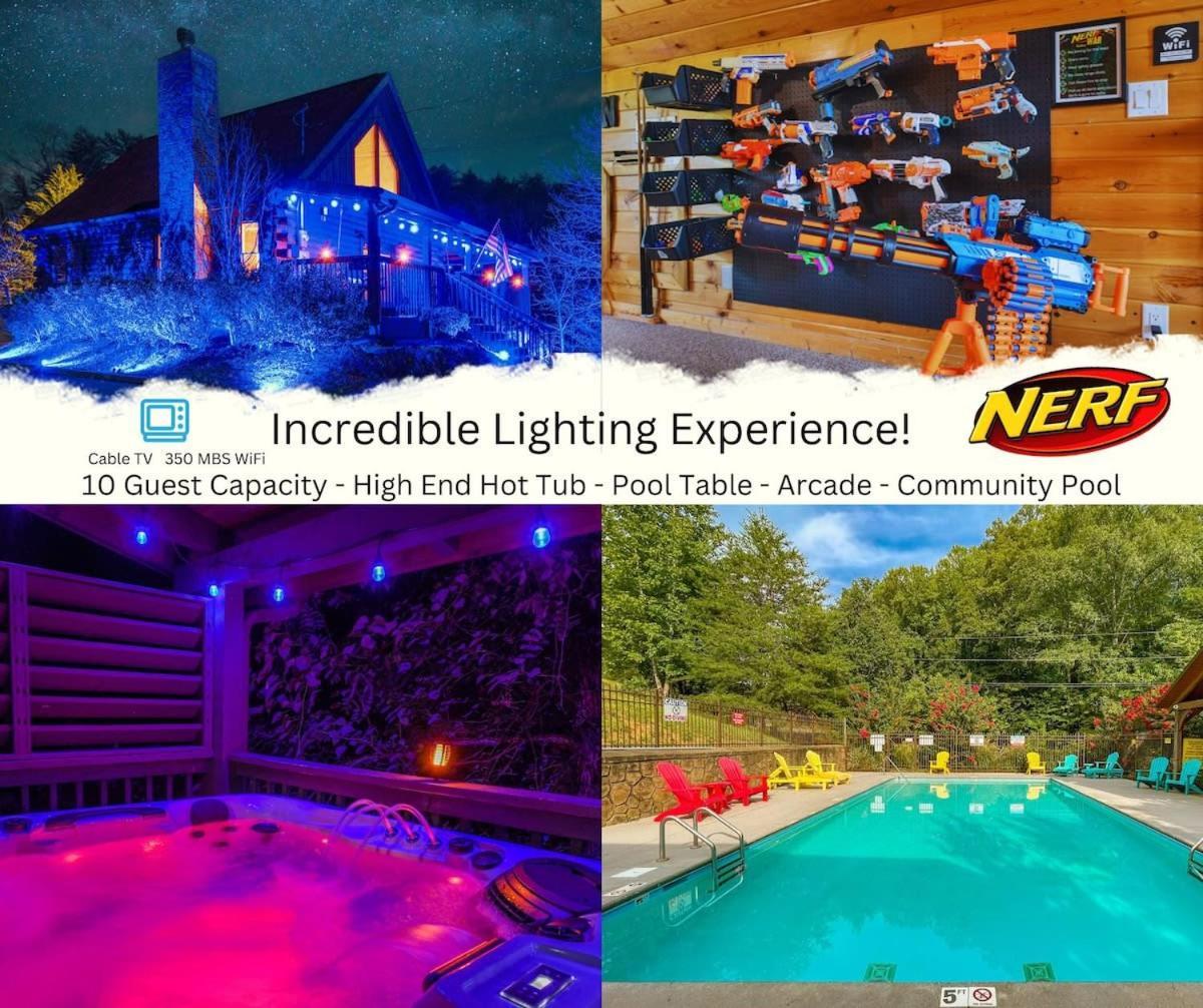 Ryes And Shine Bootlegger'S Cabin! Hot Tub* Pool* Arcade* Billiards *Ev * Pet Friendly سيفيرفيل المظهر الخارجي الصورة